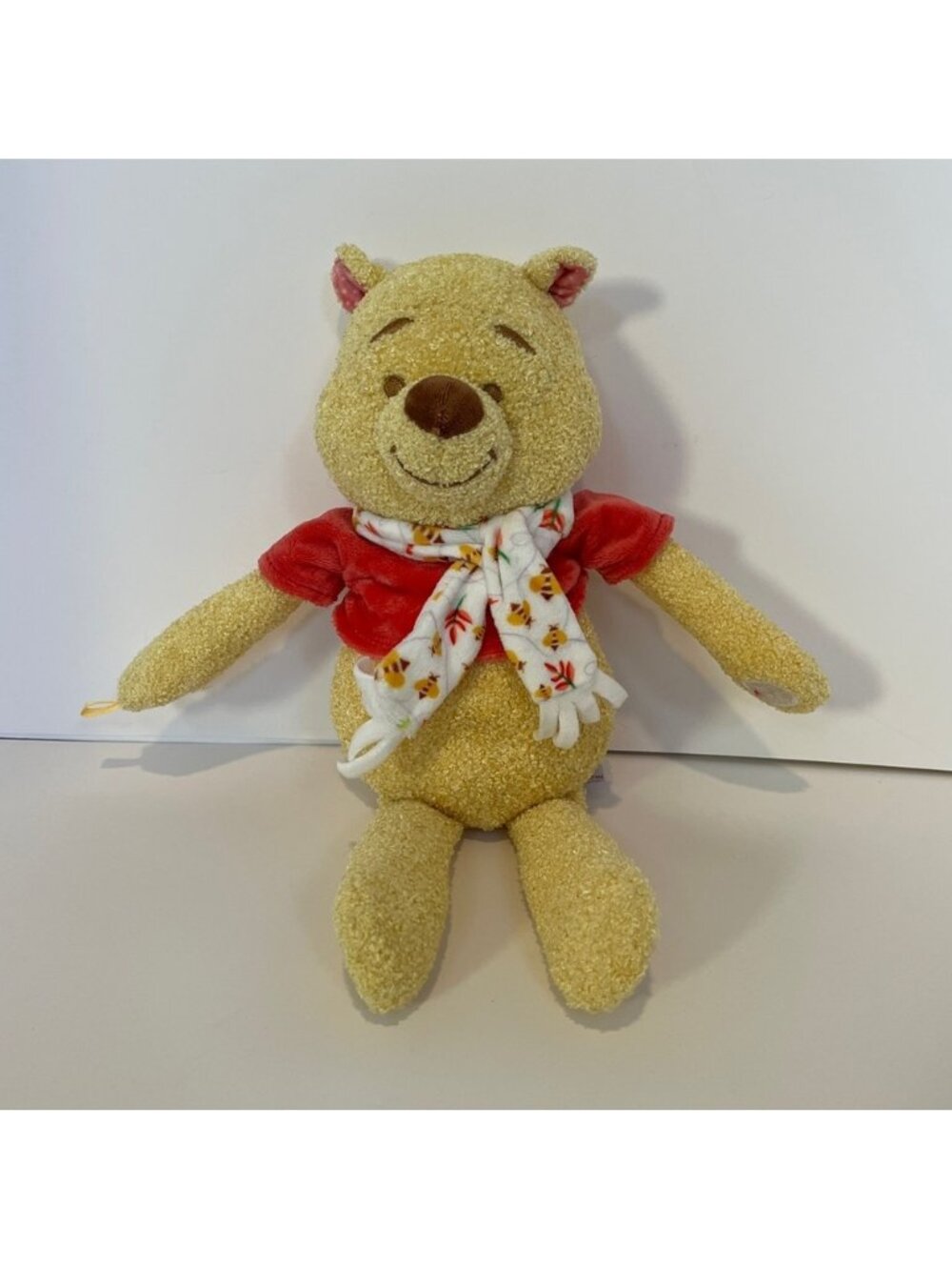 Winnie The Pooh Bear Scentsy Buddy Crinkle Baby Lovey Plush Sidekick Sensory Toy